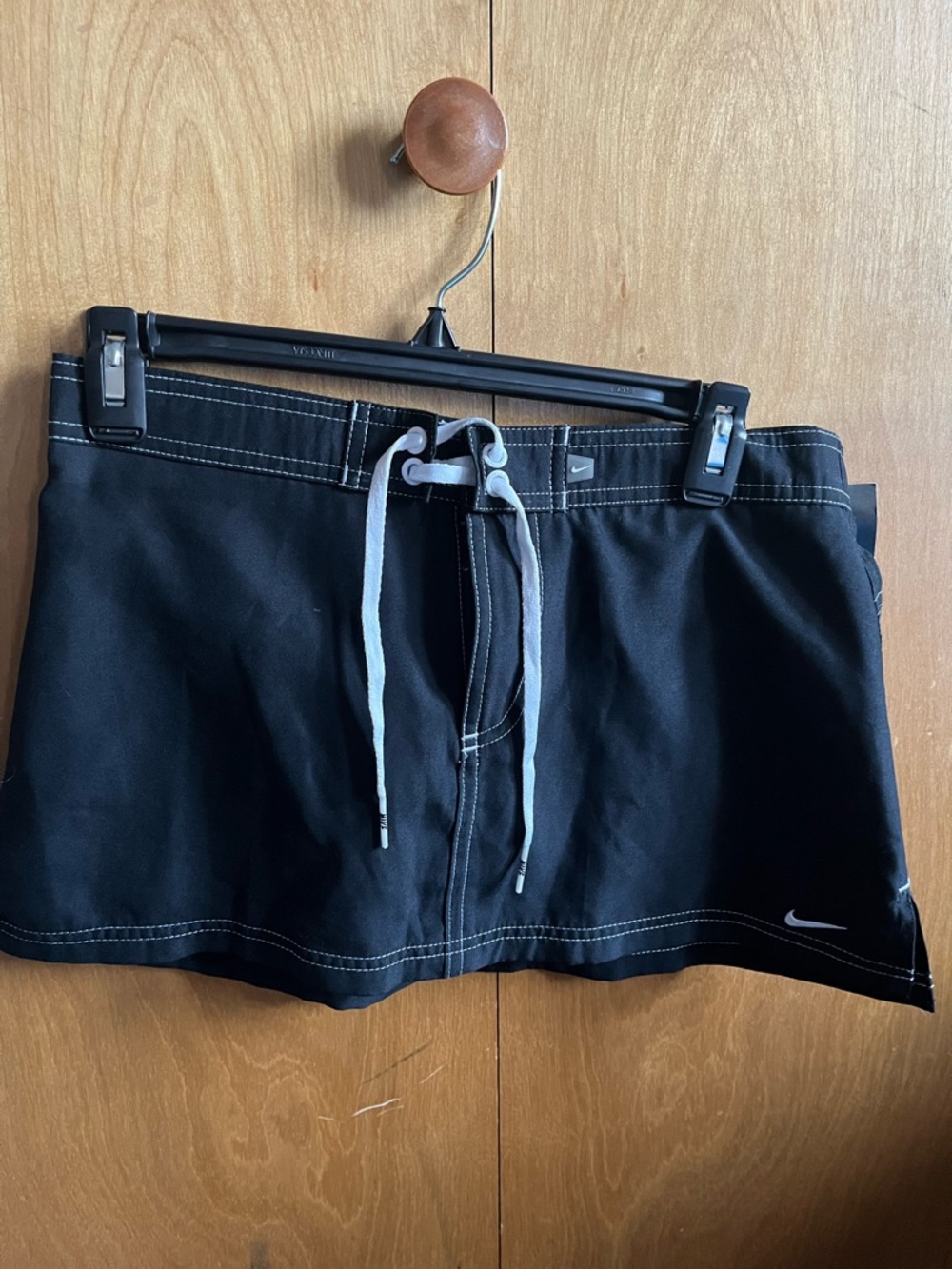 Nike Women’s Navy Swim Skirt with White Drawstring